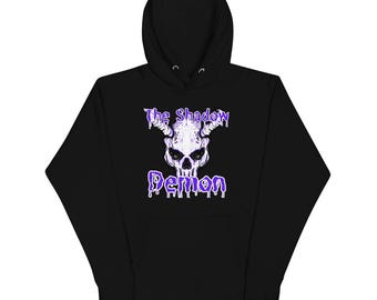 Felpa con cappuccio unisex Shadow Demon
