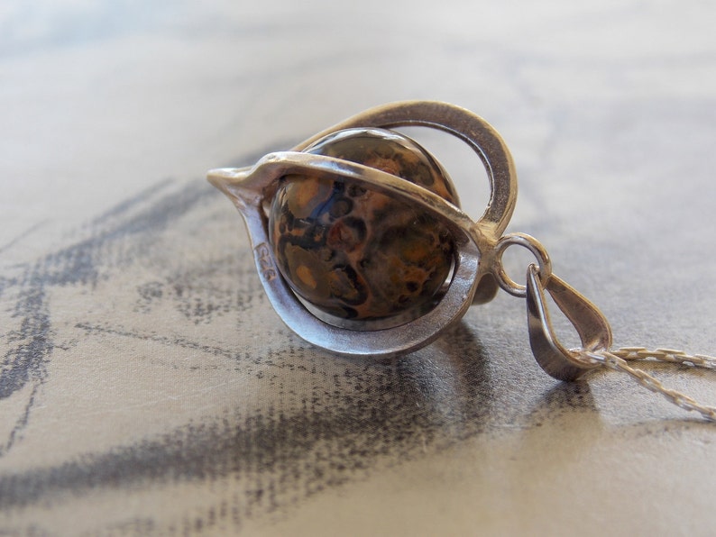 leopard skin jasper necklace leopard skin jasper necklace