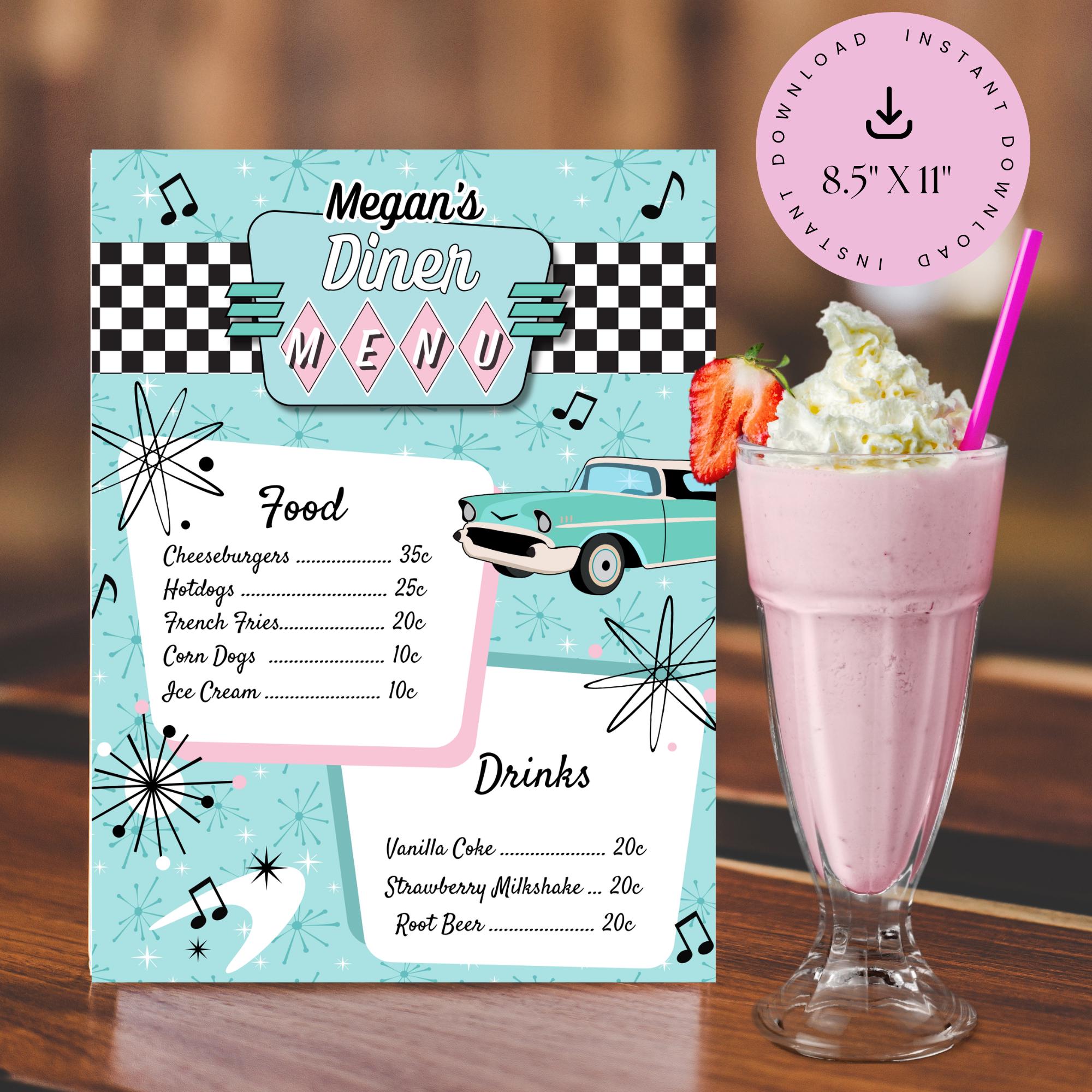 パブミラー　ダイナー　レストラン　置物　インテリア　工芸品　美術品　A2895 Retro diner decor - Etsy 日本