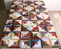 Full Bed Quilt, Log Cabin, 79.50 product logo