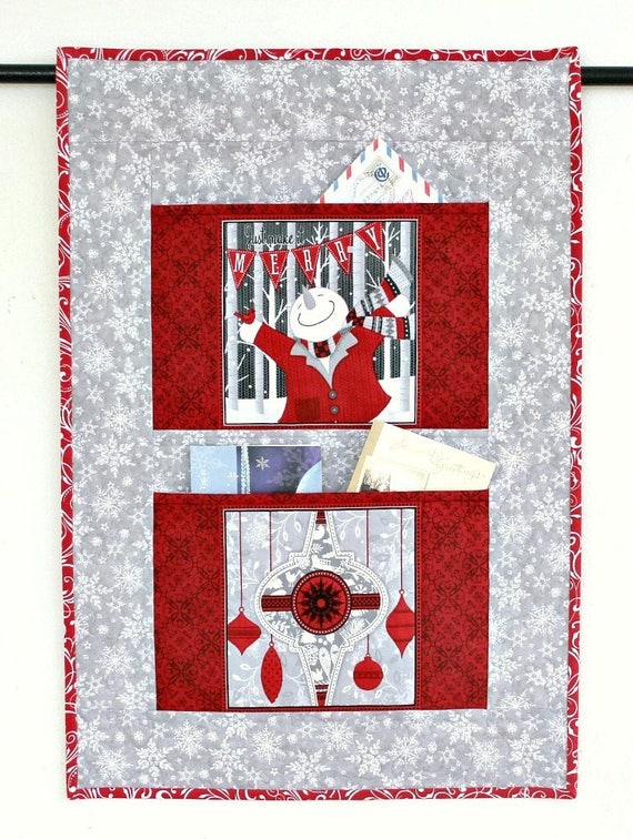 christmas card holder quilted wall hanging grey red letter etsy - Christmas Card Holder Wall Hanging christmas card holder quilted wall hanging grey red letter etsy - Christmas Card Holder Wall Hanging