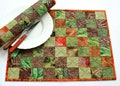 Quilted Fall Placemats, Set of 2 Batik Table Mats product logo