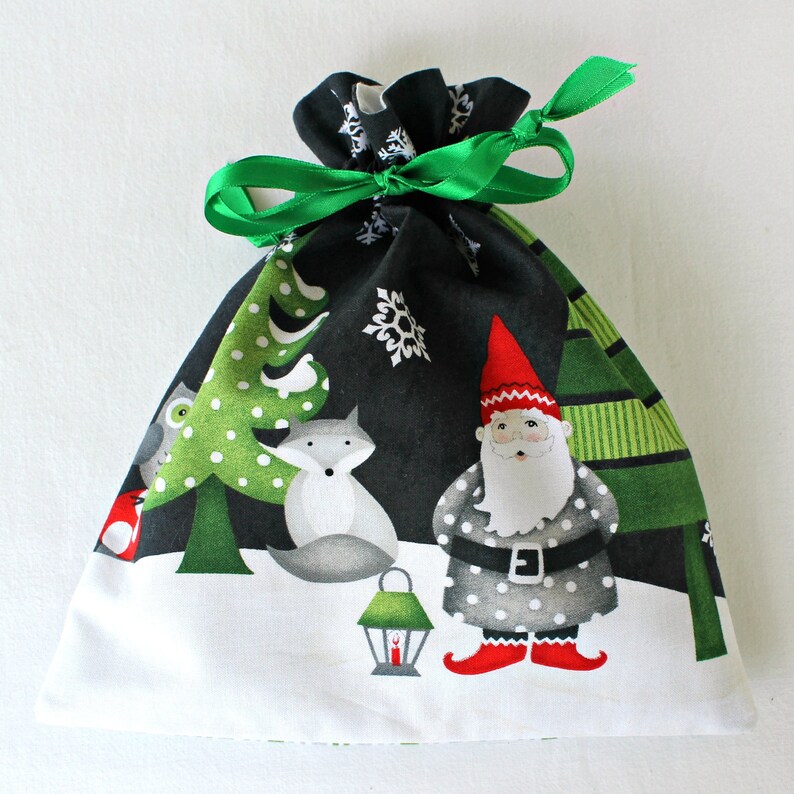 Quilted Advent Calendar Gnomes Calendar With Treat Pockets Etsy