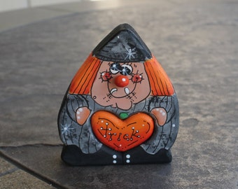 Halloween Decoration Witch Love Chunk