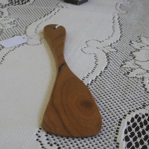 Cherry Hardwood Wooden Spatula Small Bild 3