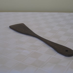 Walnut Hardwood Wooden Spatula - Small