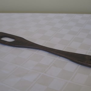 Walnut Hardwood Wooden Spatula - Small