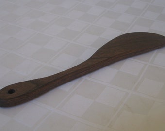 Walnut Hardwood Wooden Spatula Large