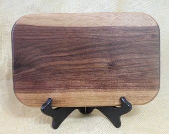 Walnut Hardwood Cheese Board - Small Walnut Cutting Board