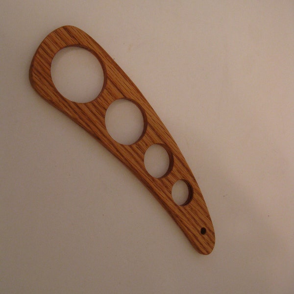 Oak Hardwood Wooden Utensil to Measure Spaghetti - Small