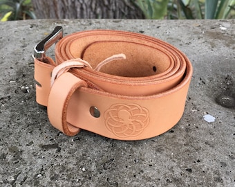 Classic Men’s Belt - Natural Leather