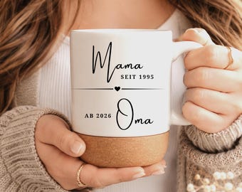 Taza personalizada para futuros abuelos / Regalo personalizado para anunciar el embarazo