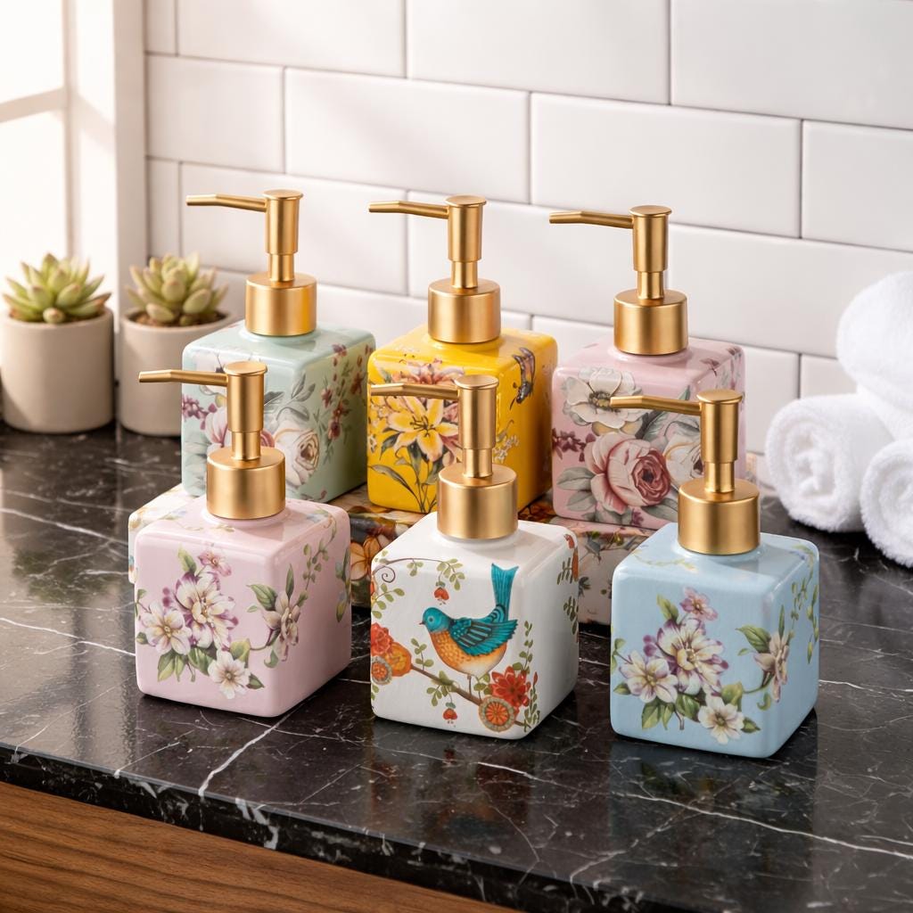 Italian soap dispenser - Etsy 日本