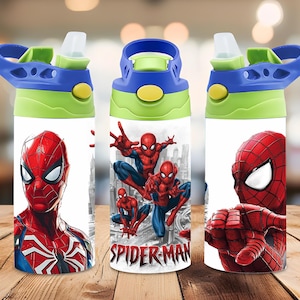 Web Hero 355 ml glasomslag PNG | Serietidning Superhjälte Action Barn & Vinglas Sublimeringsdesign | Digital nedladdning
