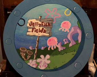 Cartoon Scene Painting