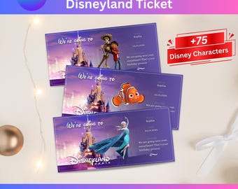 Personalisierter Disneyland Paris Gutschein | Überraschung Disney (Digital)