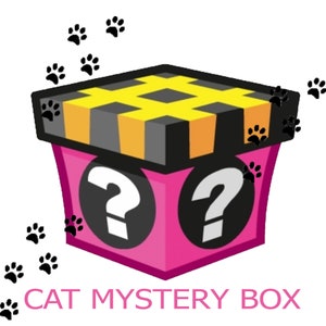 Cat mystery box Pet mystery box mystery box cat pet