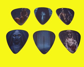 Horror Character  single sided picture guitar picks set of 6 (SERIES 3)