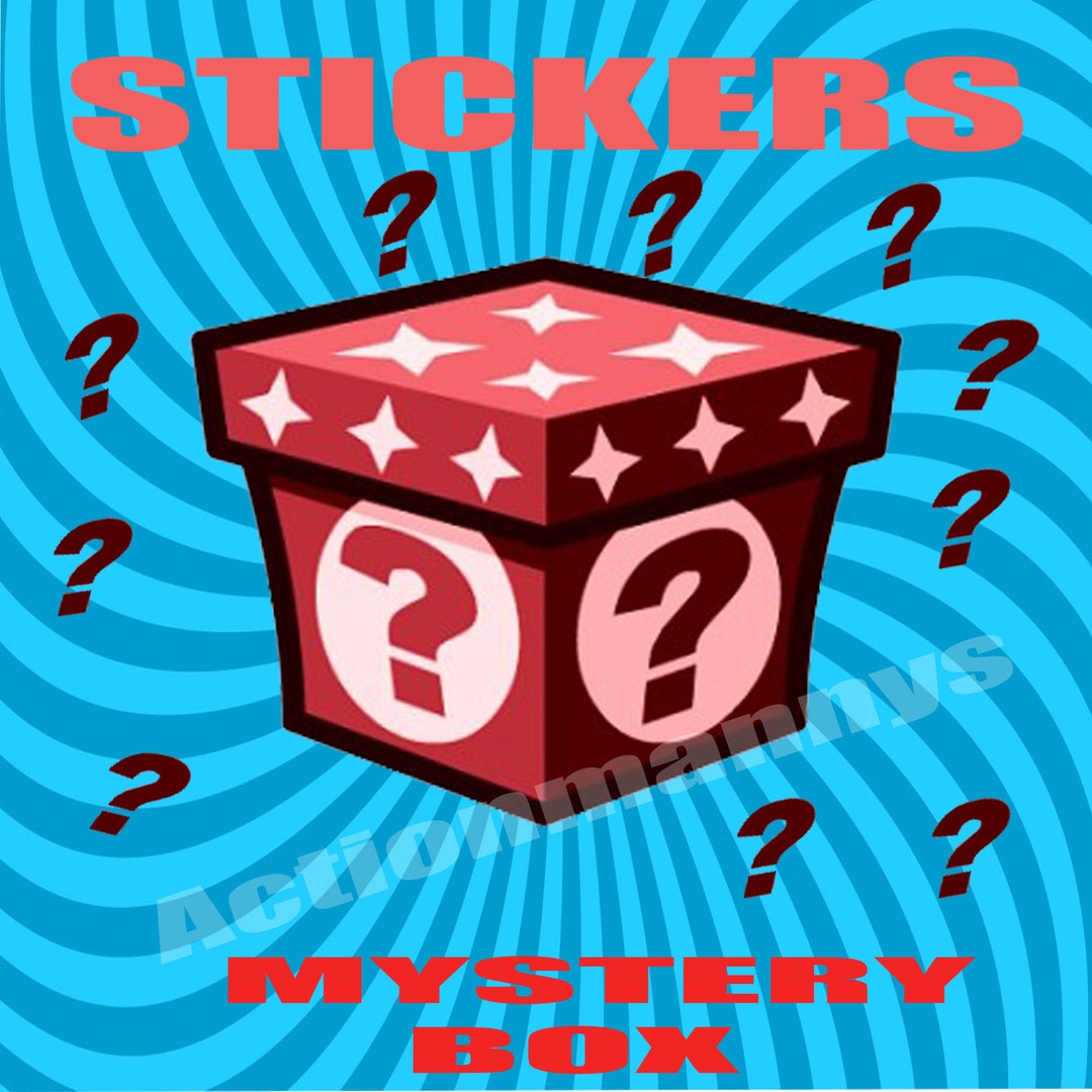 Sticker Gift Box - Etsy