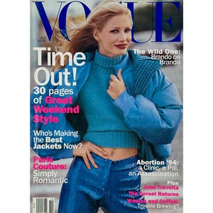 Vogue October 1994 - Etsy