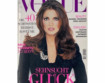 VOGUEドイツ版 1994年9月号 — クラウディア・シファーが表紙を飾り