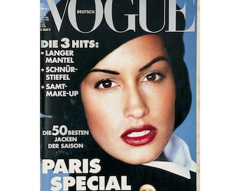 VOGUEドイツ版 1994年9月号 — クラウディア・シファーが表紙を飾り