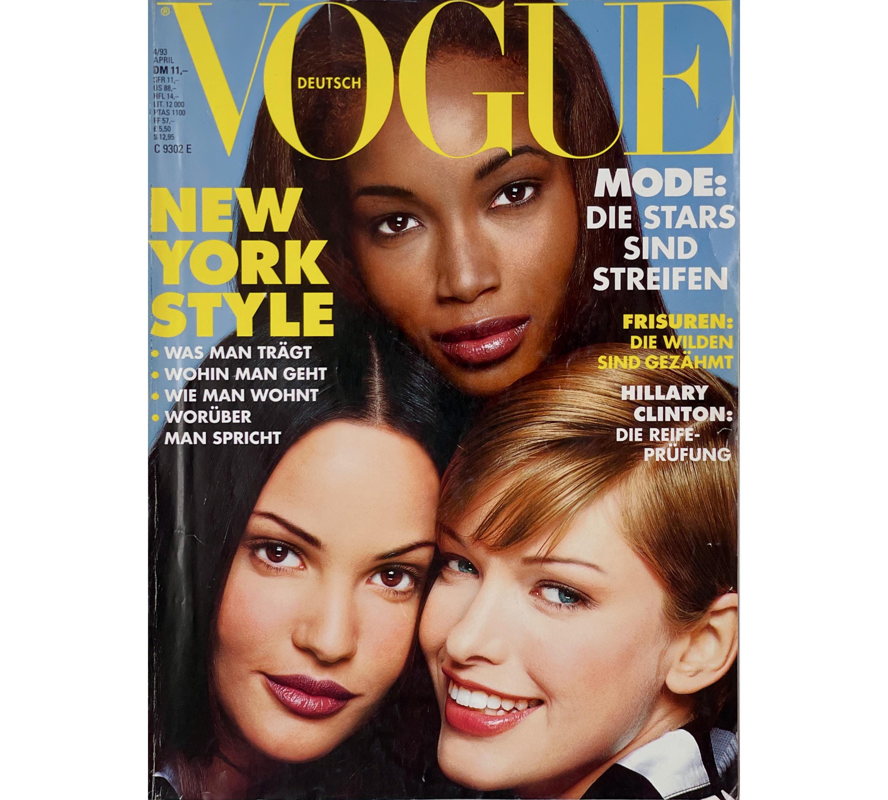 Vogue April 1993 - Etsy