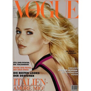 VOGUEドイツ版 1994年9月号 — クラウディア・シファーが表紙を飾り