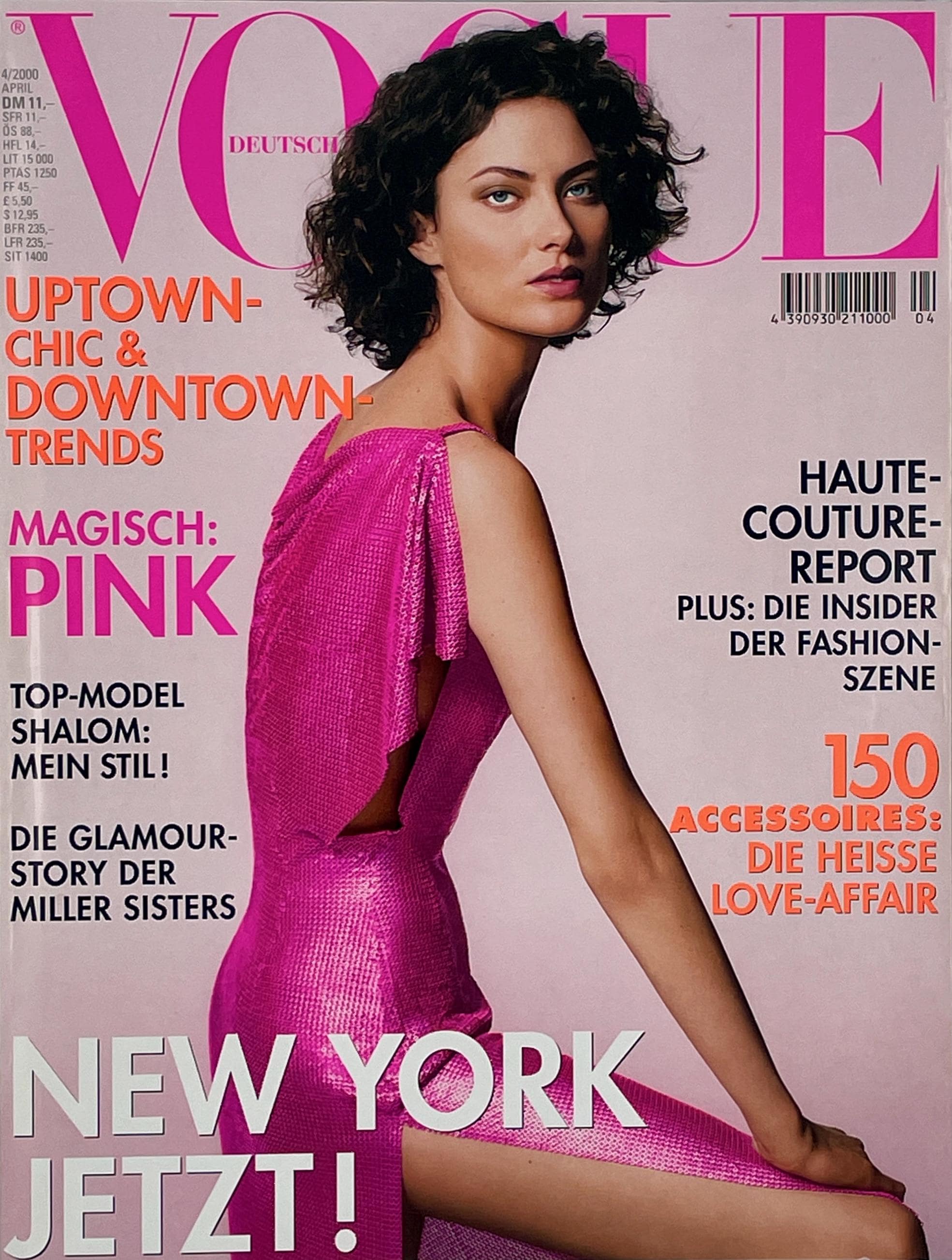 VOGUE GERMANY April 2000 – Shalom Harlow & New York Focus