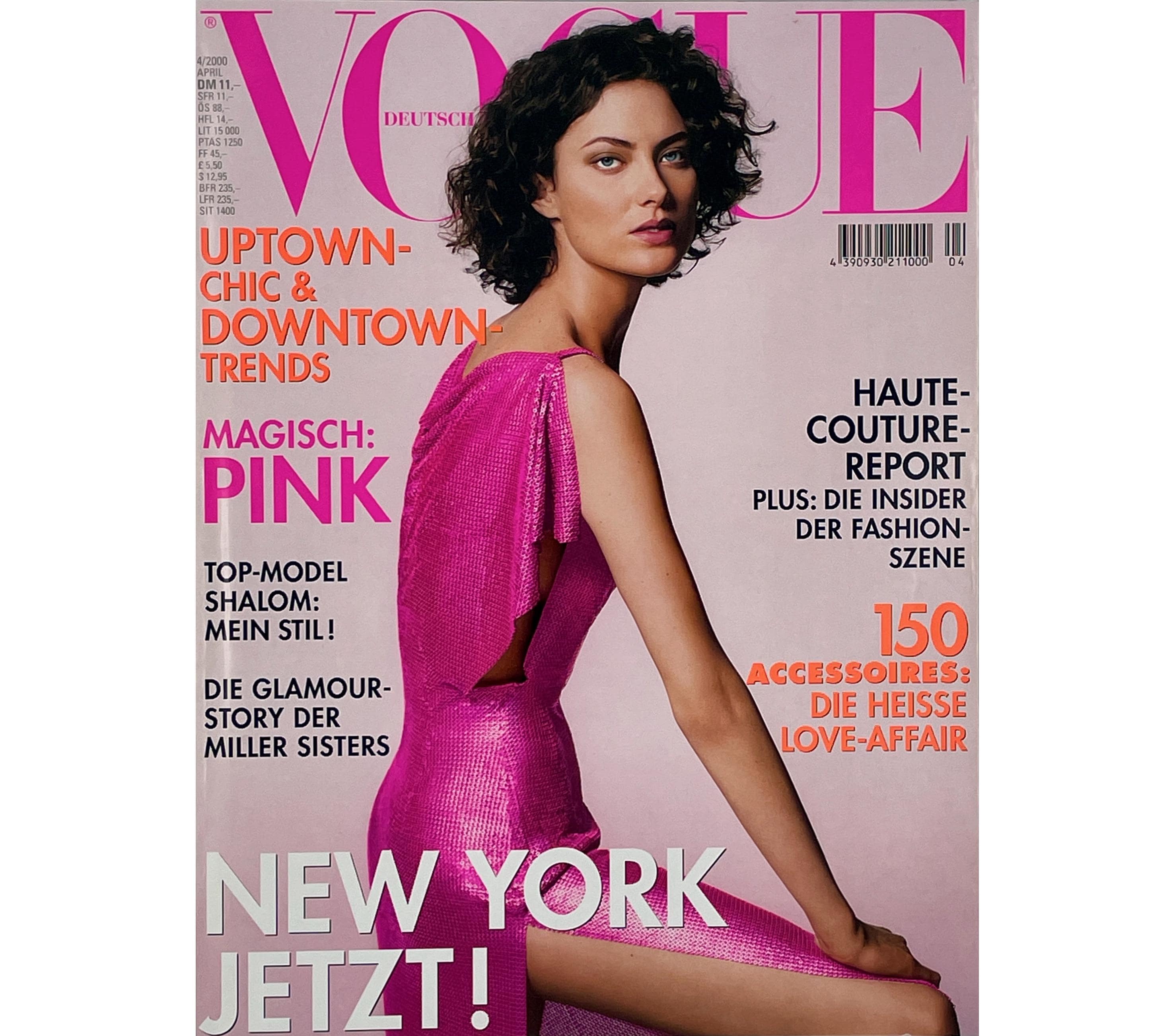 VOGUE GERMANY April 2000 – Shalom Harlow & New York Focus
