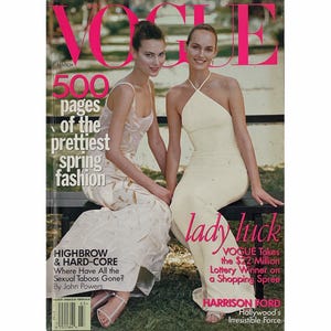 Vogue March 1997 - Etsy