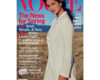 VOGUE US February 1994 - Cindy Crawford Cover, Linda Evangelista