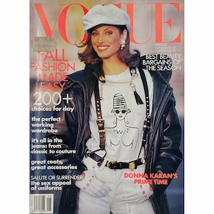 VOGUE US February 1994 - Cindy Crawford Cover, Linda Evangelista