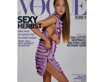 VOGUE GERMANY July 2001 – Devon Aoki by Karl Lagerfeld — Vintage — Collectible — 2000s Fashion — Rare Fashion Magazine — Fashion Photography