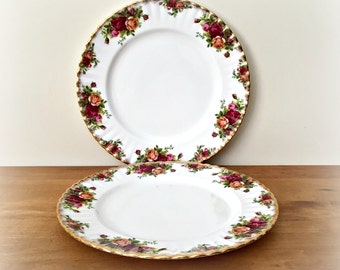 Royal Albert Old Country Roses Dinner Plates China