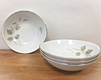 Harvest Time by Three Castle China Bowls Soup Cereal Bowls