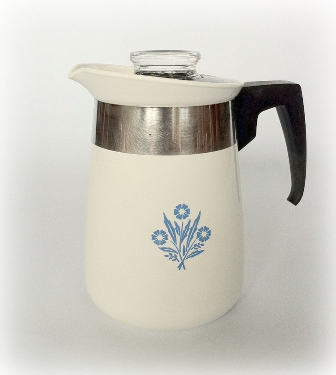 CorningWare Stovetop Percolator Cornflower Country Cottage Etsy