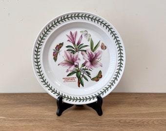 Portmeirion Dinner Plate Rhododendrum Liliflorum Lilly Flowered Azalea