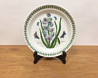 Vintage Portmeirion Eastern Hyacinth Botanic Garden Salad Luncheon Plate Early Backstamp