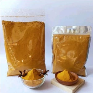 Cúrcuma en Polvo Orgánica 1 lb | Turmeric Powder Premium de Indonesia | 100% Natural Superfood | Golden Milk y Cocina Saludable