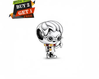 Harry Potter-berlock, berlocker till armband, 925 sterlingsilver, resehänge, present till henne