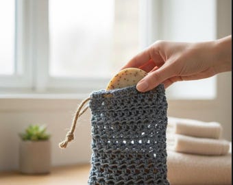 Bolsita exfoliante de jabón