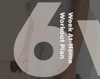6 Week Beginner Workout Plan At Home No Equipment