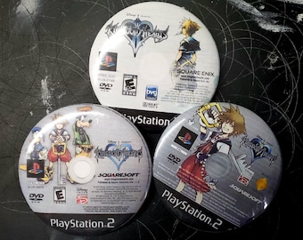 Kingdom Hearts Pins 2.25"