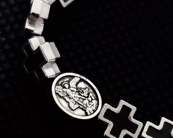 Saint Michael Rosary Bracelet