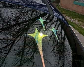 Pearlescent Stars Decal