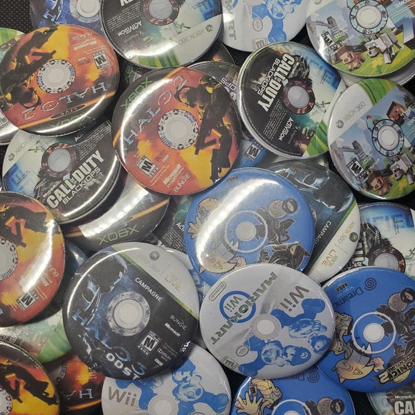 Gaming Pins 2.25"