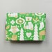 Ships Free - Green Kraft Forest Animals Christmas Wrapping Paper, 2 Feet x 10 Feet - New for 2017 - Free US shipping