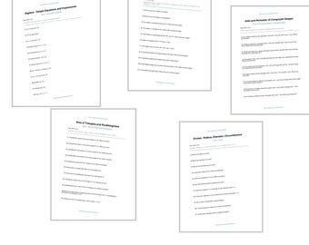 Feuilles d'exercices de maths imprimables en 6e année PDF | Feuilles d'entraînement KS2 | 5 activités