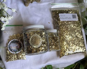 Gold Biodegradable Glitter